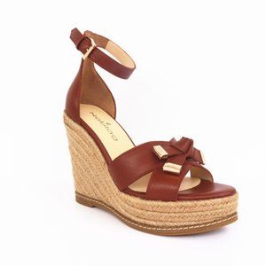 Noblag Women's Wedge Sandals Leather